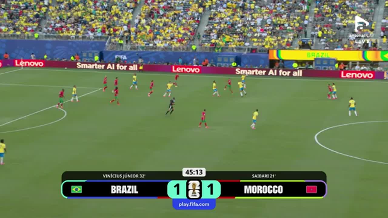 Brazilia - Maroc | Meci integral