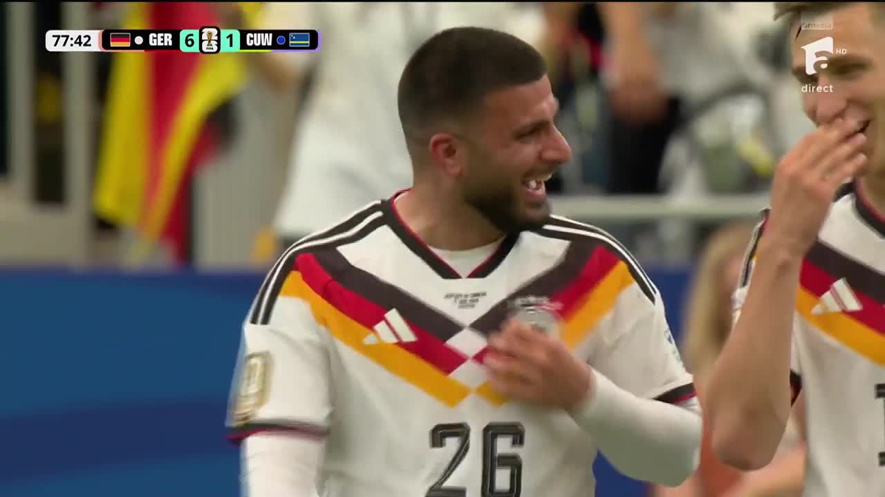Denis Undav 6-1 | Germania - Curacao