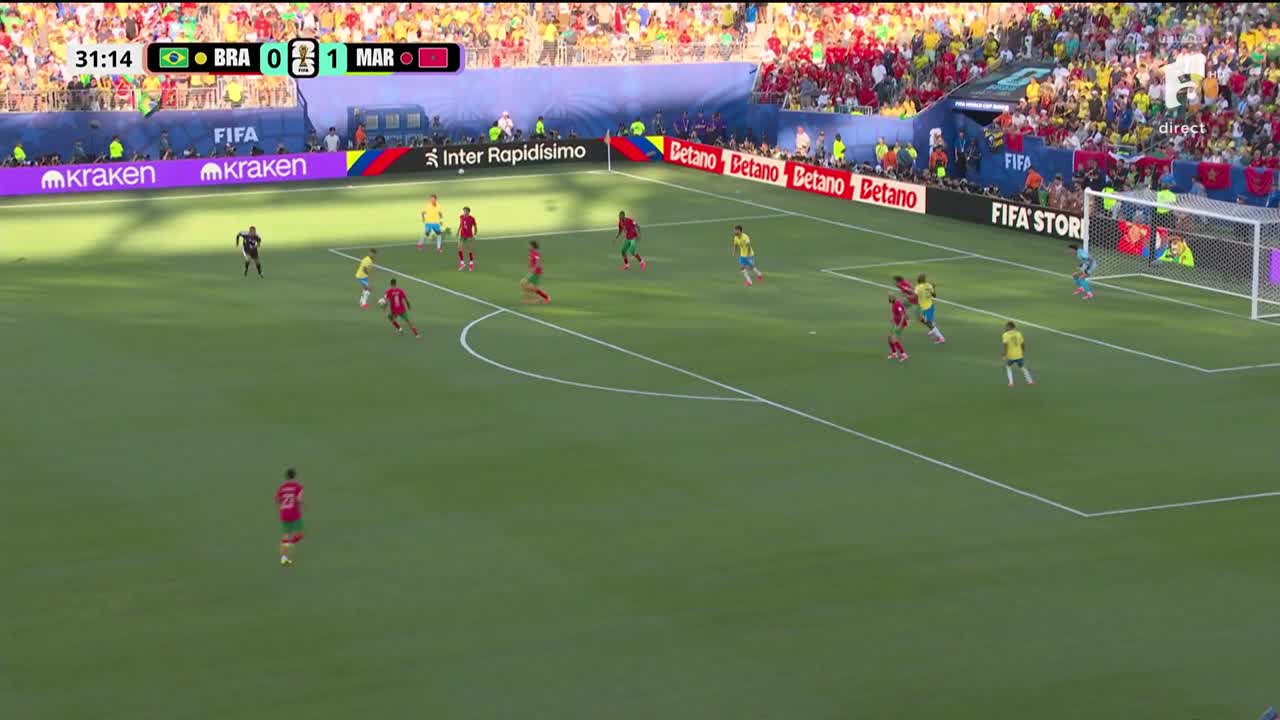 Vinicius Jr. 1-1 | Brazilia - Maroc