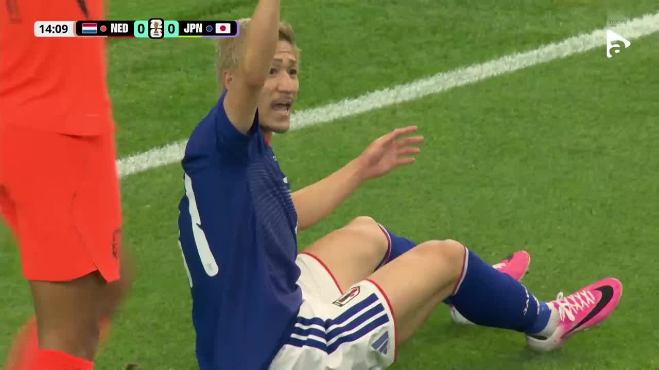 Maeda irosește o ocazie importantă | Olanda - Japonia