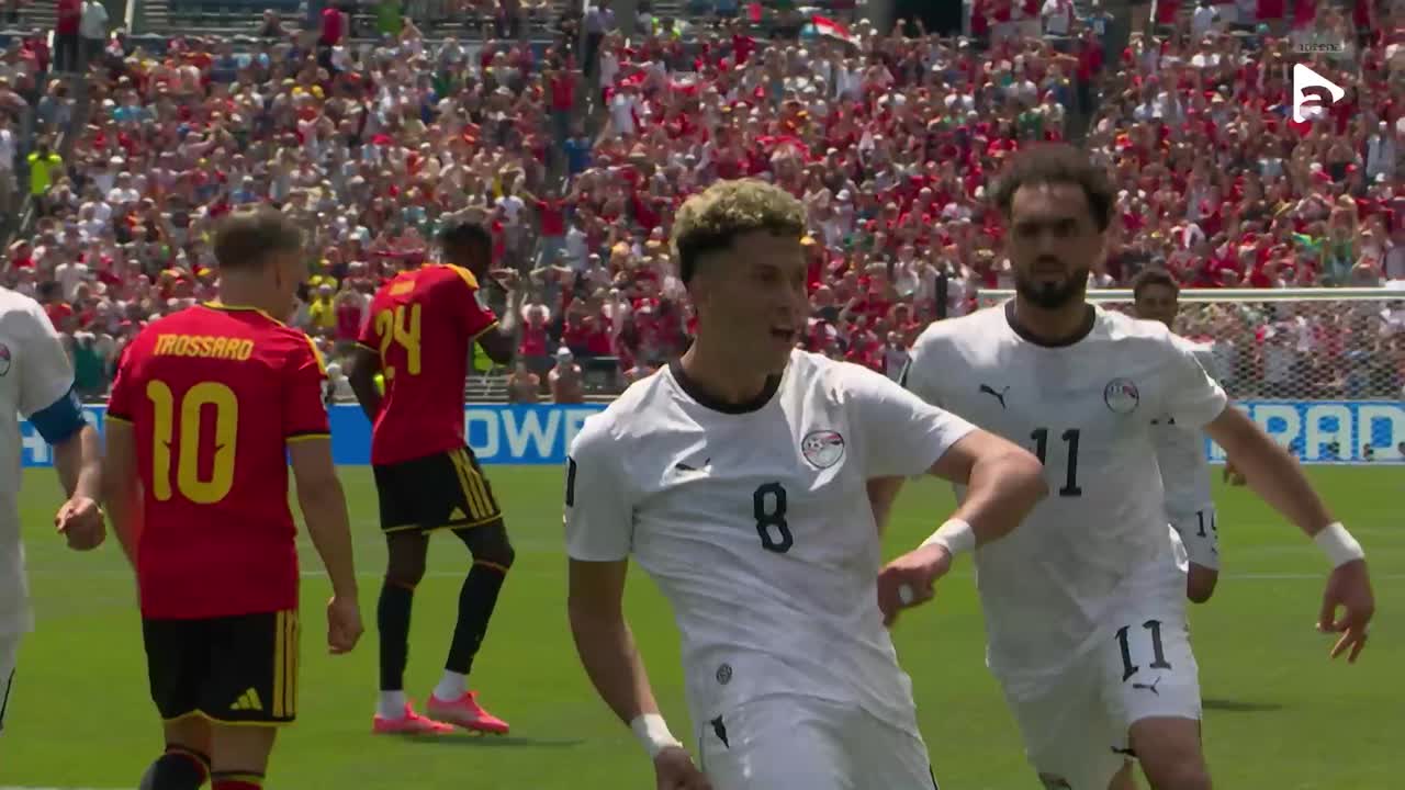 Gol Emam Ashour! Șut puternic de la distanță | Belgia - Egipt