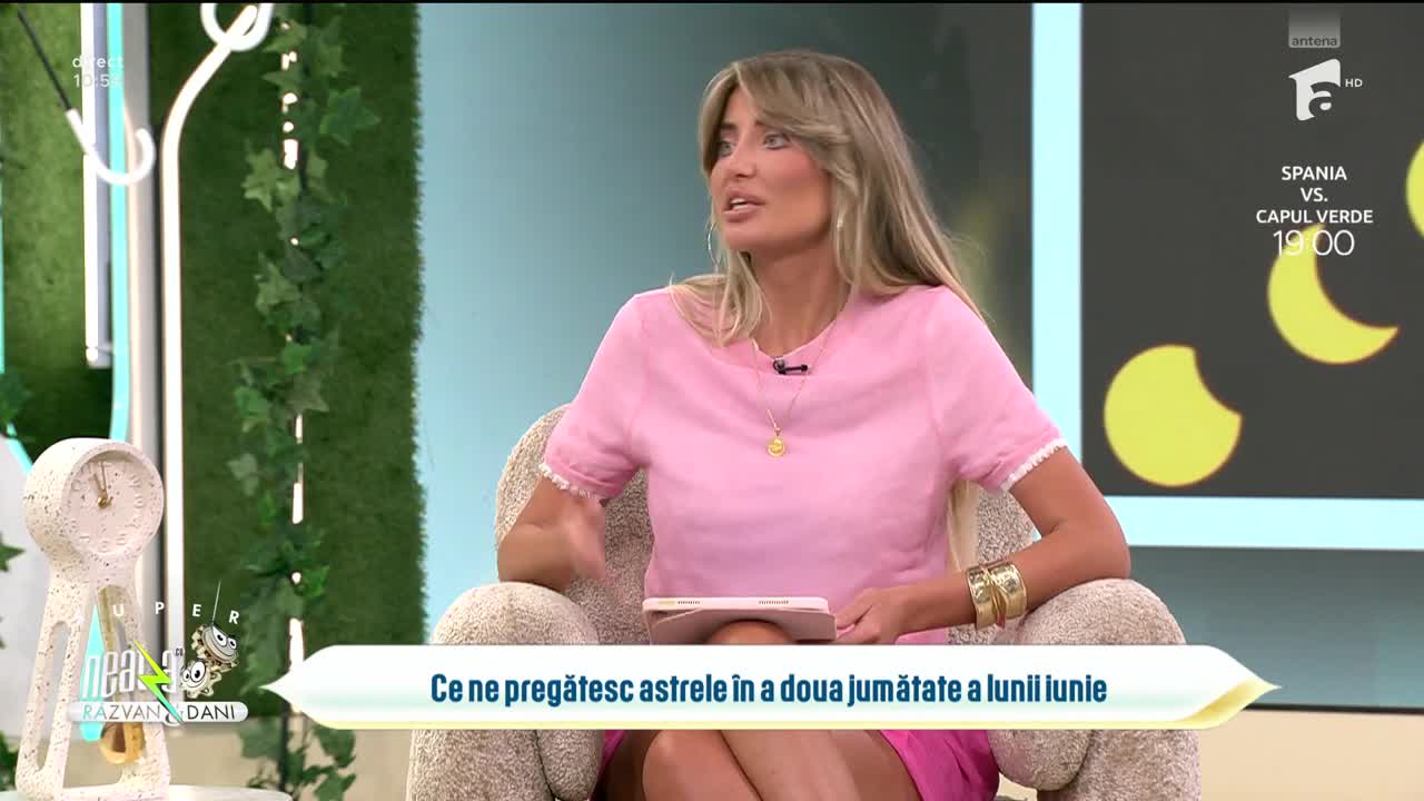Super Neatza. Horoscop săptăm&acirc;nal cu Adina Moraru: Previziuni astrologice pentru săptăm&acirc;na 15-21 iunie