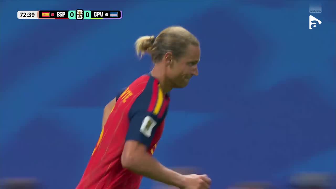 Sanșă mare de gol pentru Mikel Merino | Spania - Capul Verde