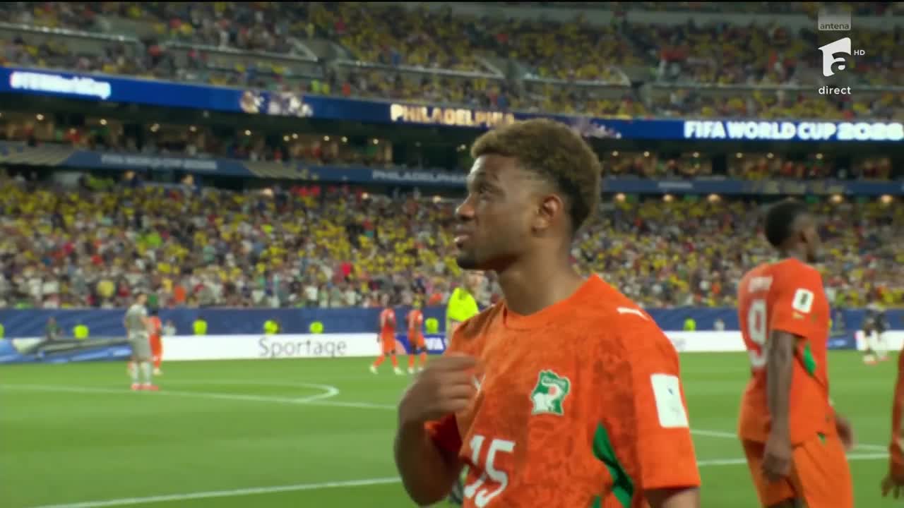 Amad Diallo 1-0 | Coasta de Fildeș vs Ecuador