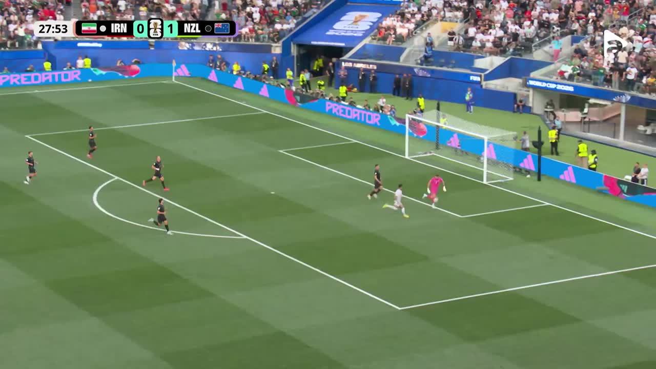 Iranul solicită penalty după gafe ale lui Max Crocombe | Iran - Noua Zeelandă