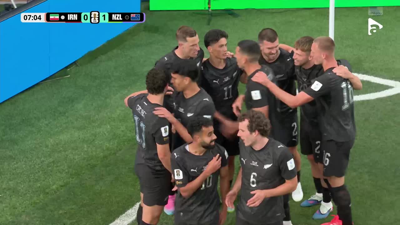 Iran - Noua Zeelandă | Rezumat