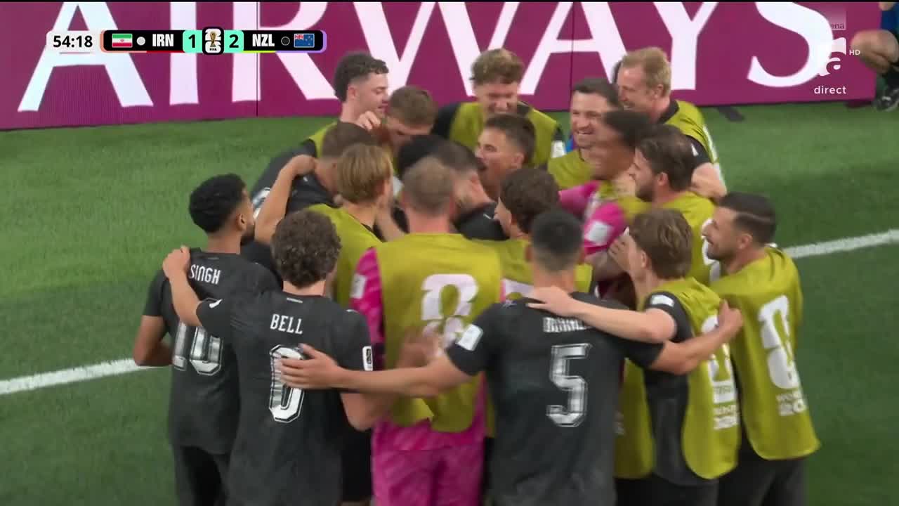 Henry Just 1-2 | Iran - Noua Zeelandă
