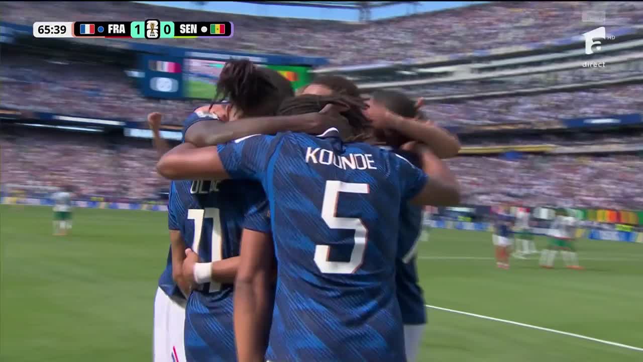 Kylian Mbappe 1-0 | Franța - Senegal