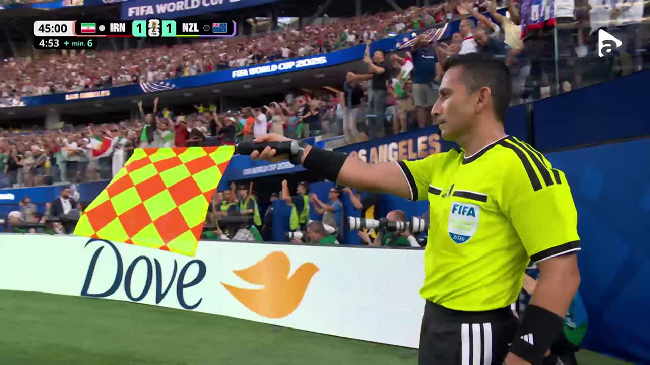 Gol Iran anulat! Saeid Nemati marchează, însă este semnalizat offside | Iran - Noua Zeelandă