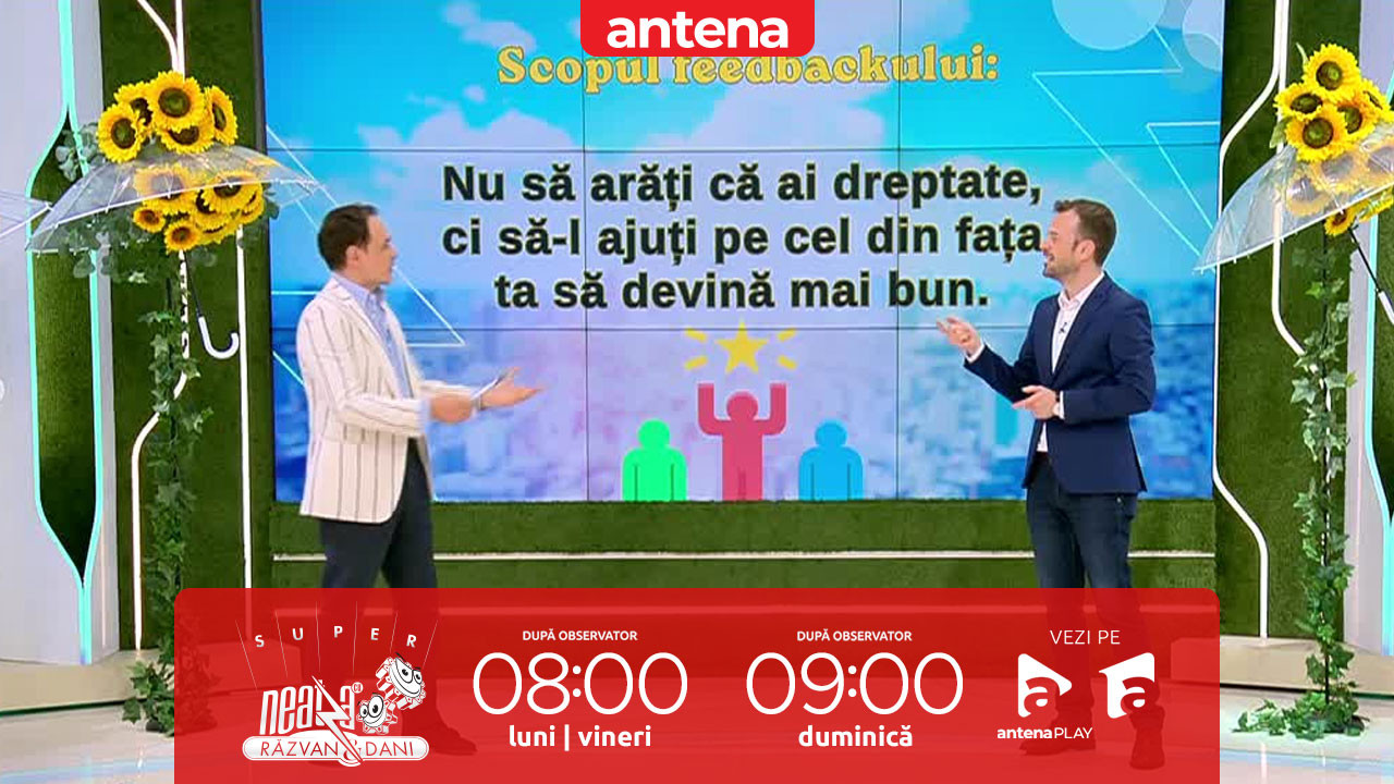 Super Neatza. Cum formulăm corect un feedback constructiv