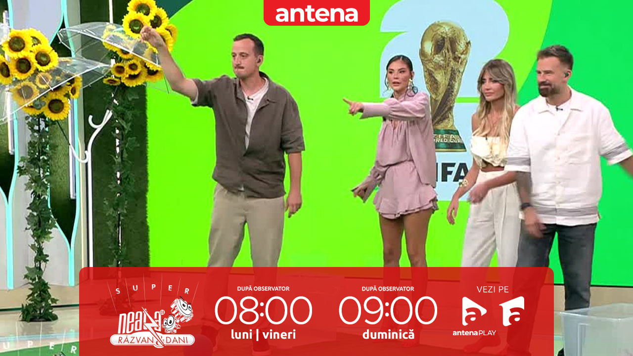 Super Neatza. Concursul FIFA &bdquo;Cartonașul Verde&rdquo;. Andreea Toncu, c&acirc;știgătoarea zilei