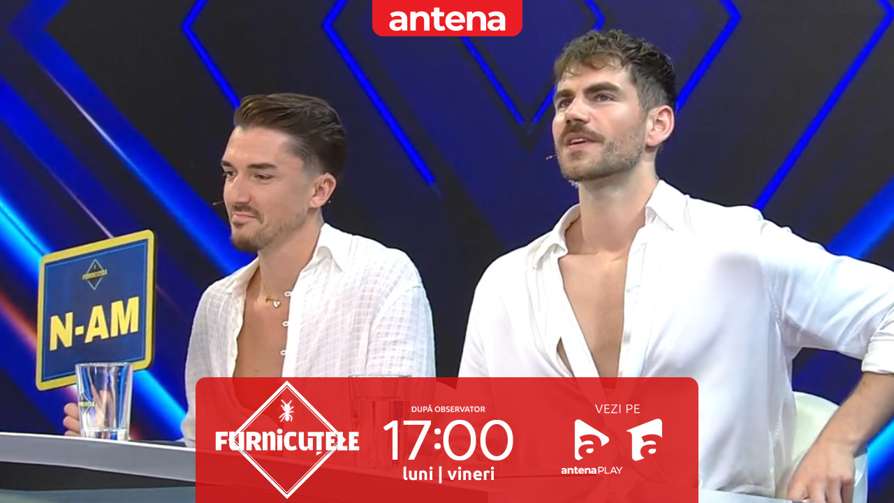 Furnicuțele 2026. Moment fără filtre! Emil Rengle și Alejandro spun adevărul la Am/N-am