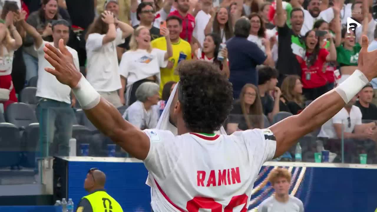 Egalare pentru Iran! Ramin Rezaeian schimbă direcția mingii și înscrie | Iran - Noua Zeelandă