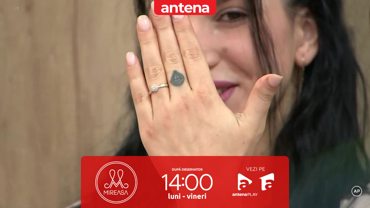 Mireasa sezonul 13. Amalia și Sebastian s-au logodit: &bdquo;Am pl&acirc;ns!&rdquo;