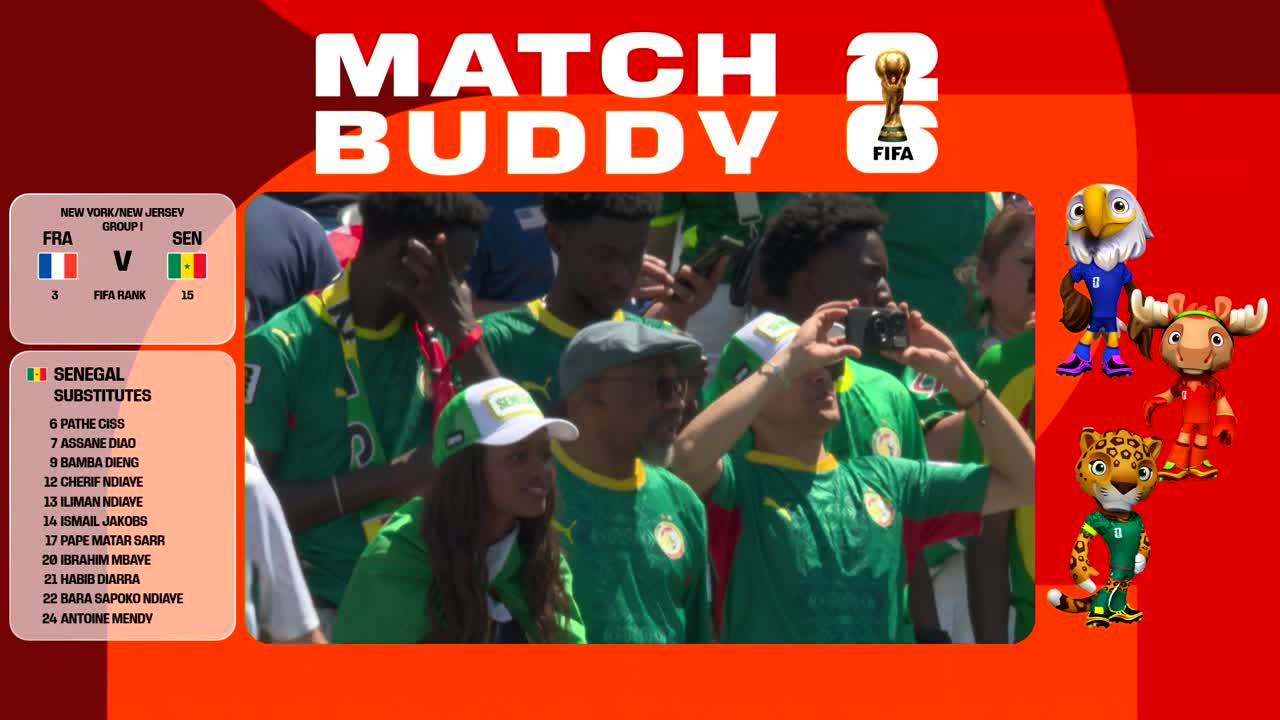 Franța - Senegal | Meci integral - Match Buddy