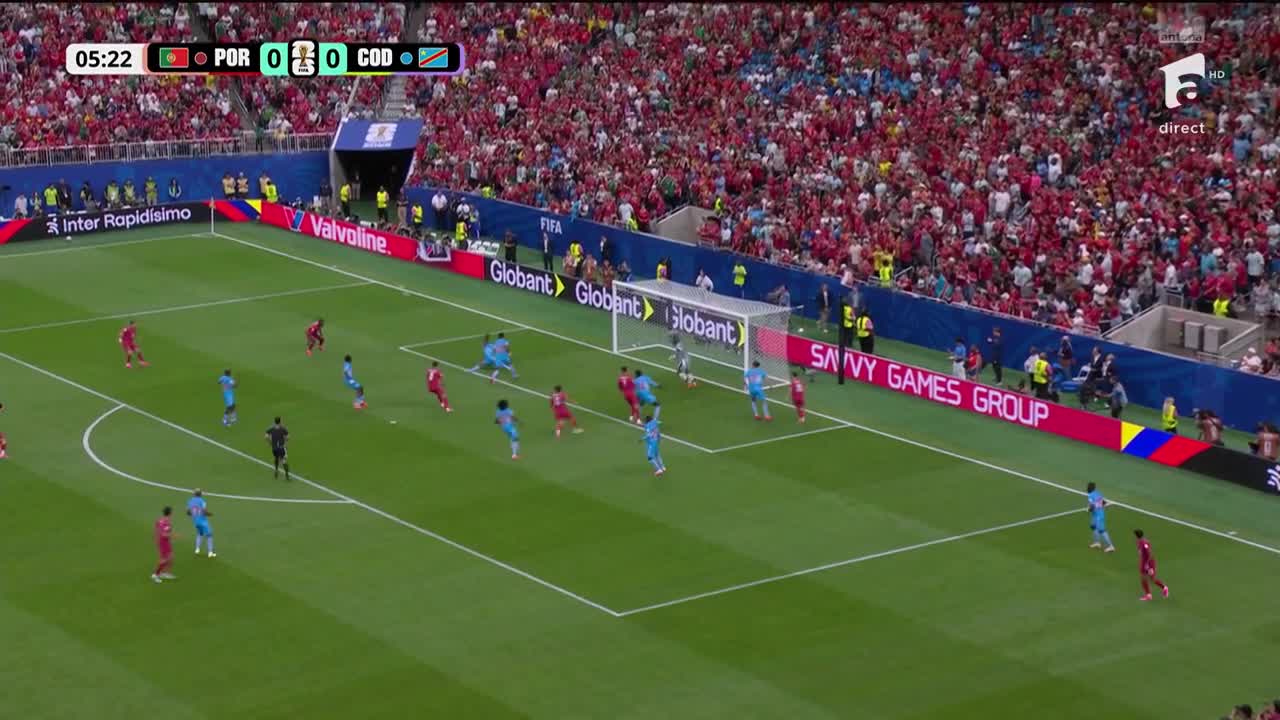Joao Neves 1-0 | Portugalia - DR Congo