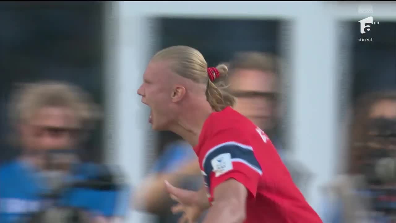 Erling Haaland 0-1 | Irak - Norvegia