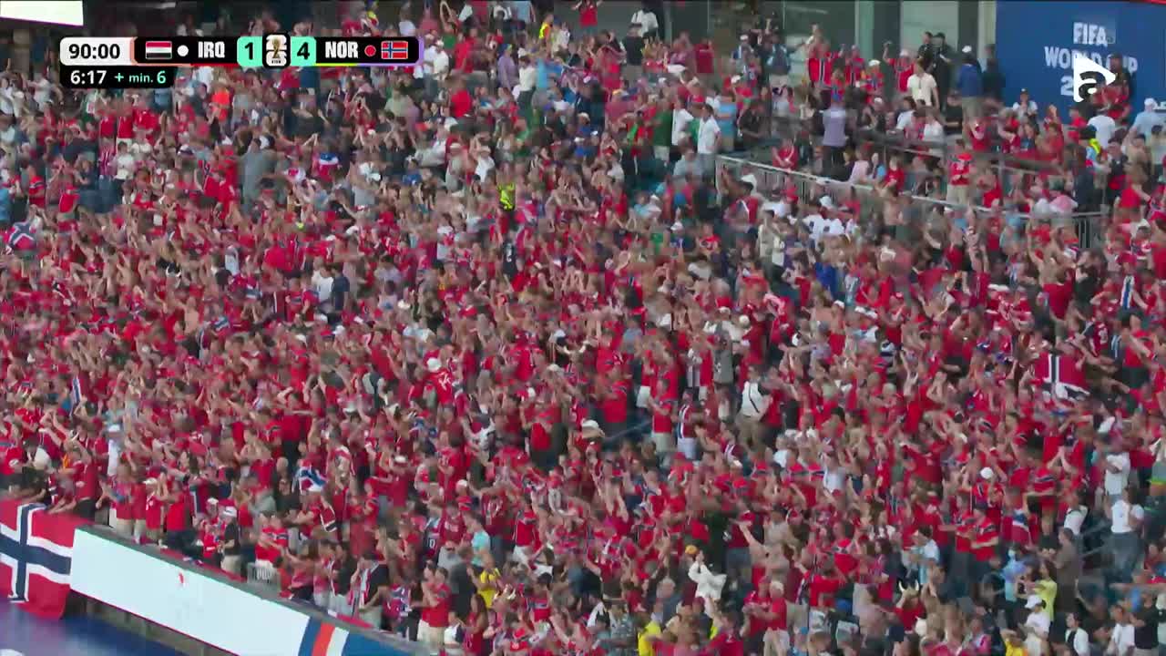 Thorstvedt a făcut 4-1 la ultima fază | Irak - Norvegia