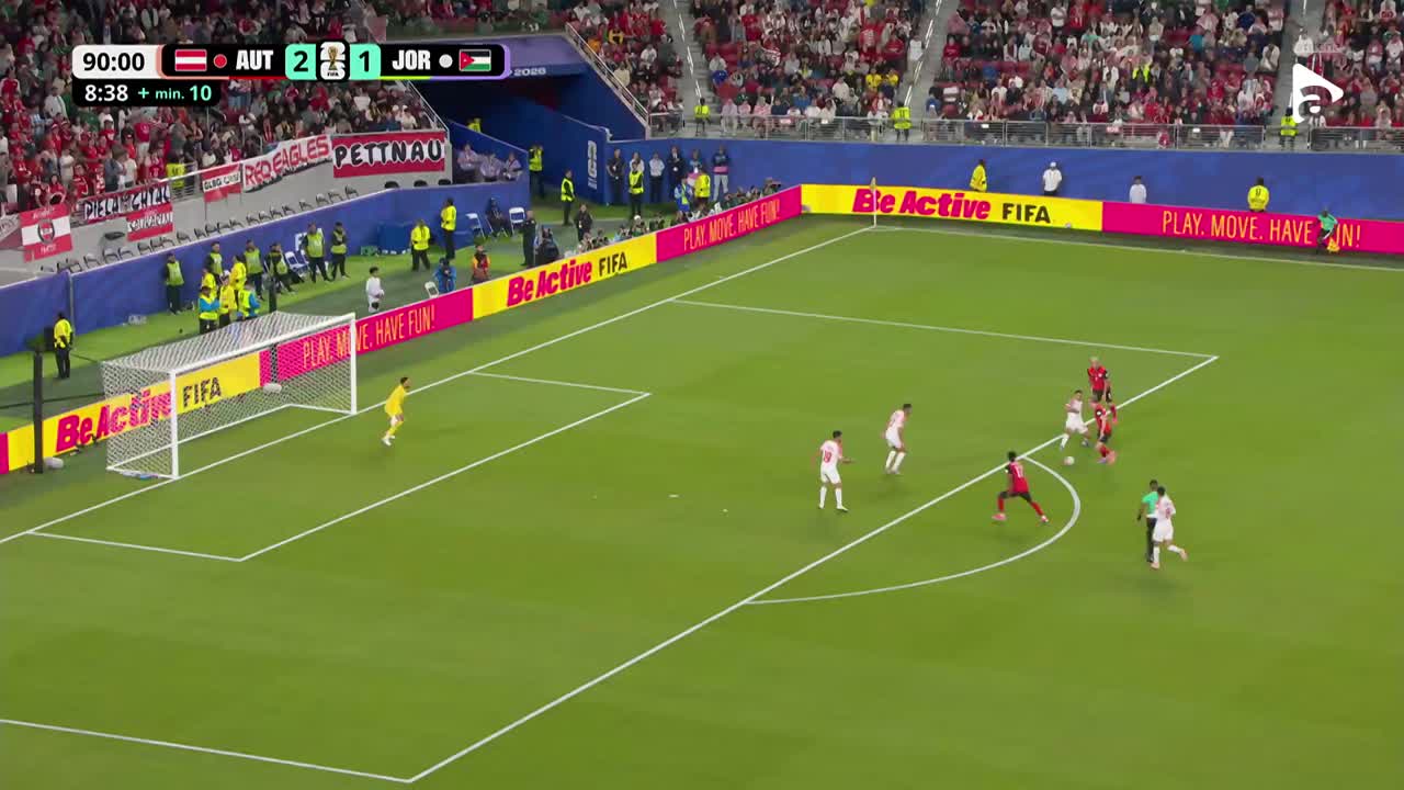 Penalty! Saleem Obaid comite henț în interiorul careului | Austria - Iordania