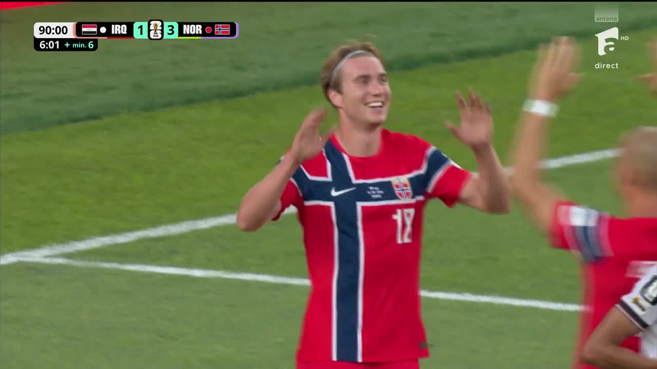 Kristian Thorstvedt 1-4 | Irak - Norvegia