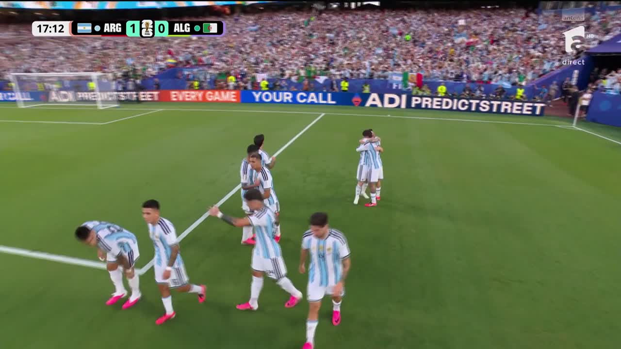 Lionel Messi 1-0 | Argentina - Algeria
