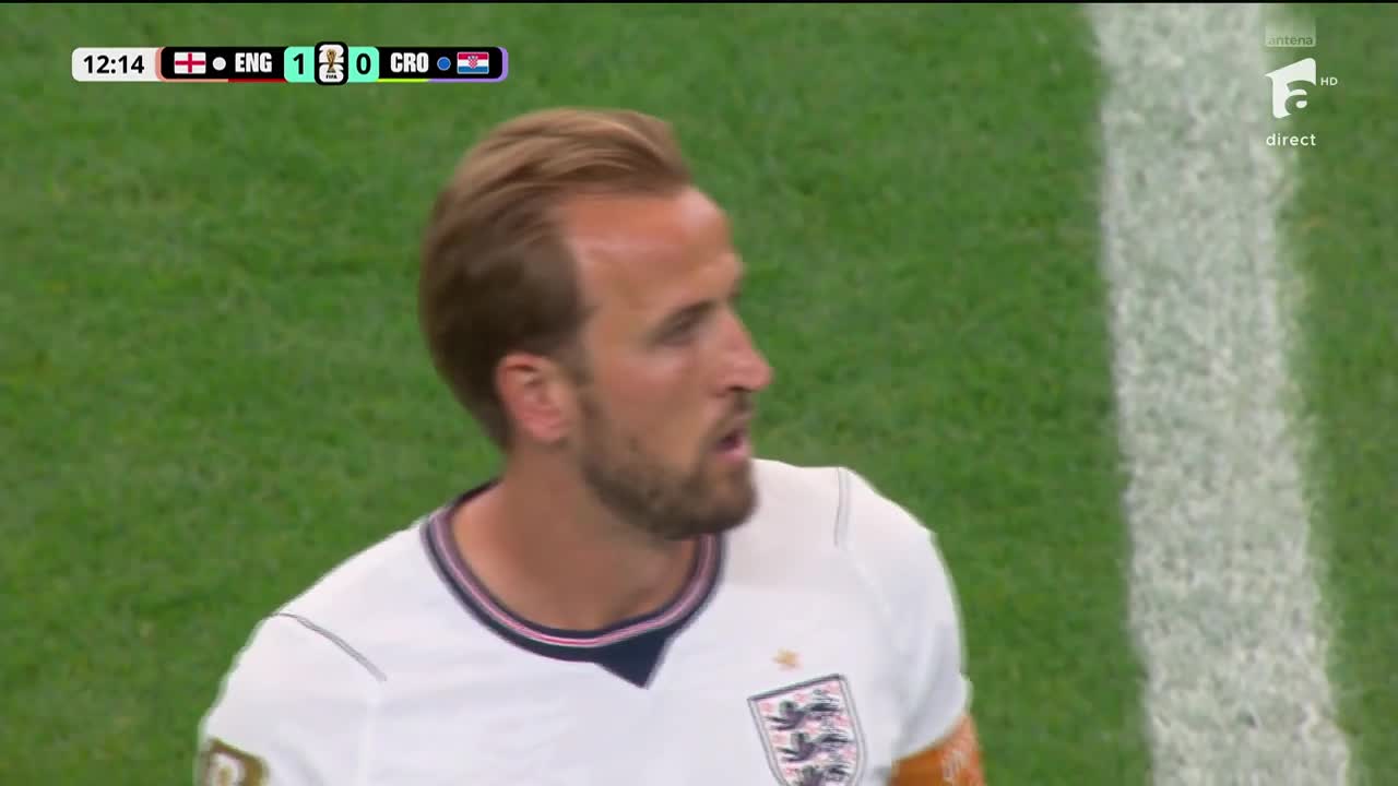 Harry Kane 1-0 | Anglia - Croația