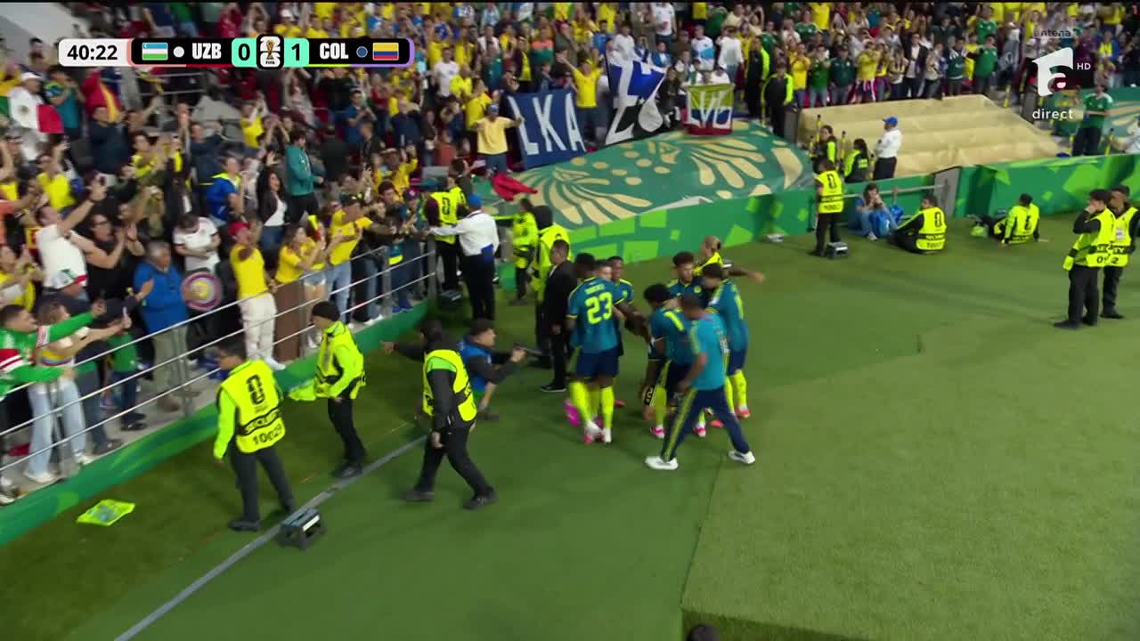 Daniel Munoz 0-1 | Uzbekistan - Columbia