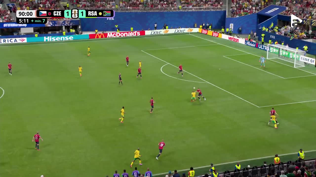 Evidence Makgopa, aproape de gol după o pivotare excelentă în careu