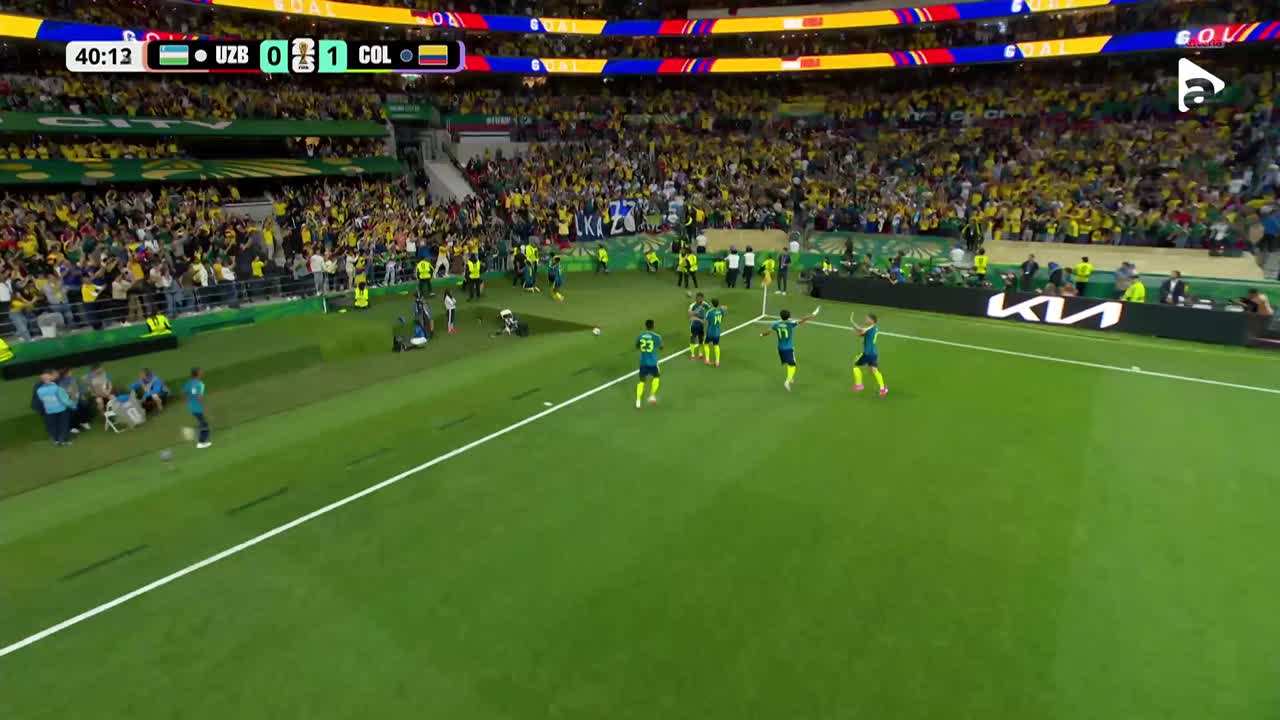 Gol magnific înscris de Munoz | Uzbekistan - Columbia