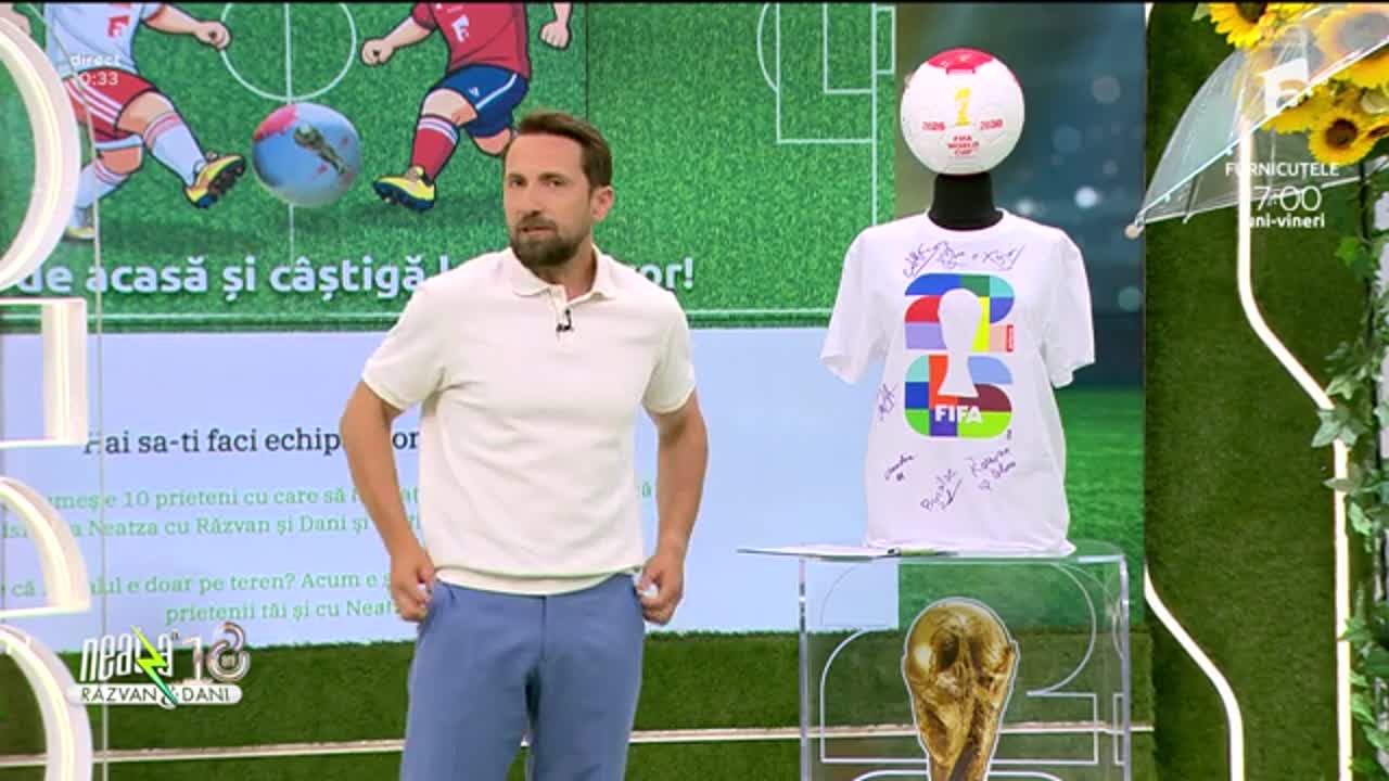 Super Neatza. Provocarea FIFA &bdquo;Echipa Mondială&rdquo;! Ce a c&acirc;știgat Cătălin Căpităneanu