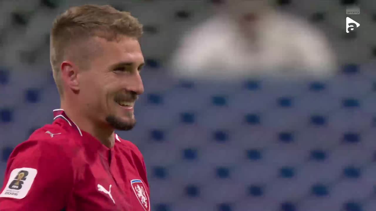 Michal Sadílek deschide scorul în minutul șase | Cehia - Africa de Sud