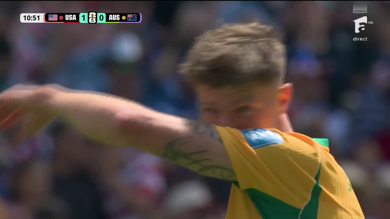 Cameron Robert Burgess 1-0 | SUA - Australia