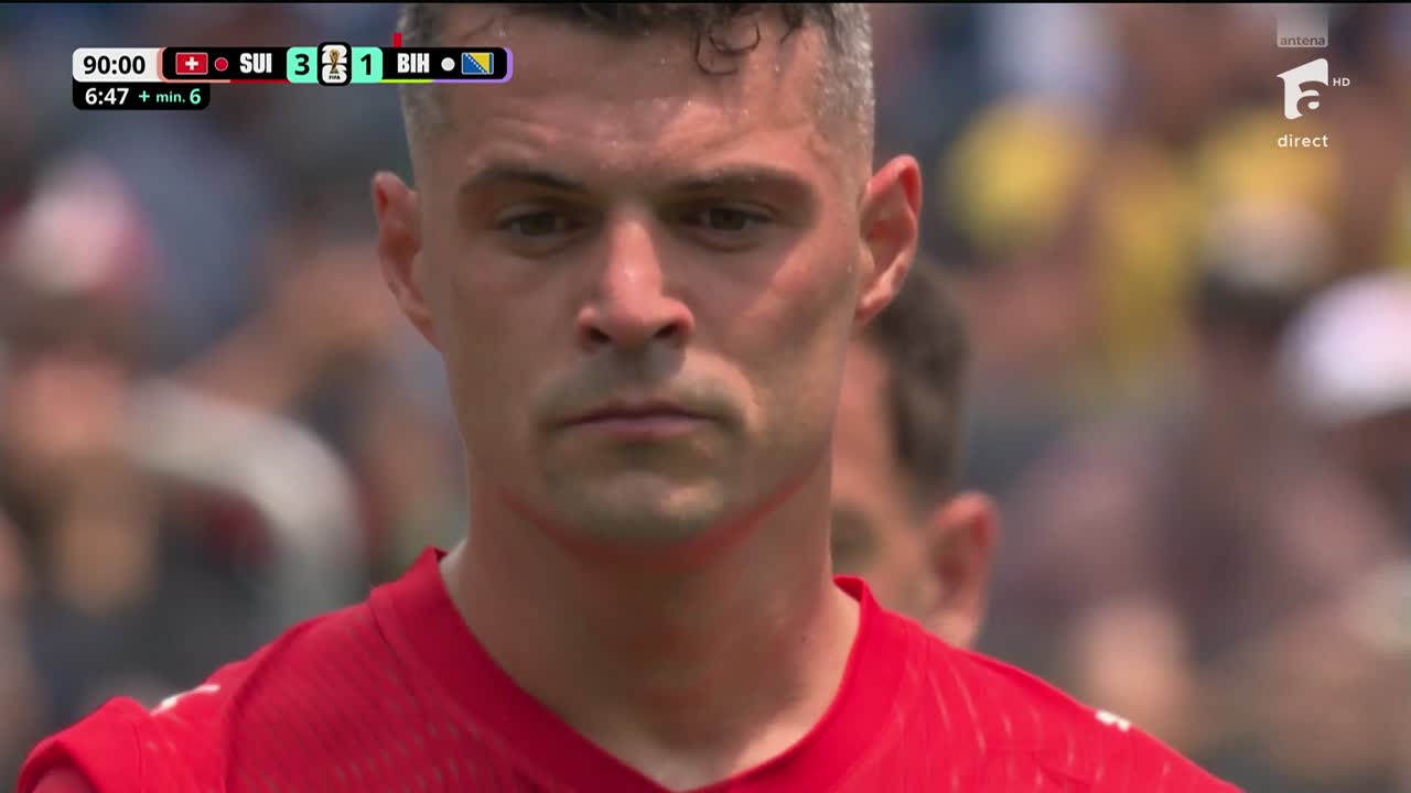 Granit Xhaka 4-1 | Elveția - Bosnia