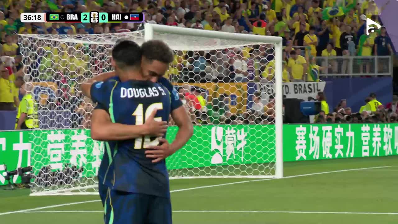 Matheus Cunha face ”dubla” cu un șut în vinclu | Brazilia - Haiti