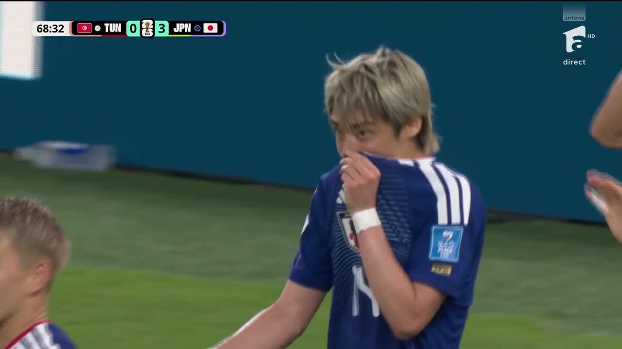 Junya Ito 0-3 | Tunisia - Japonia