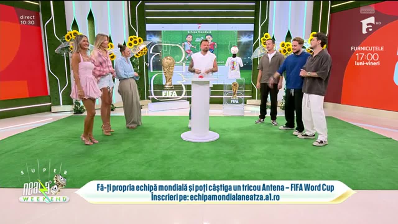 Neatza de Weekend.. Provocarea FIFA &bdquo;Echipa Mondială&rdquo;! Ce a c&acirc;știgat Laurențiu Zaharia
