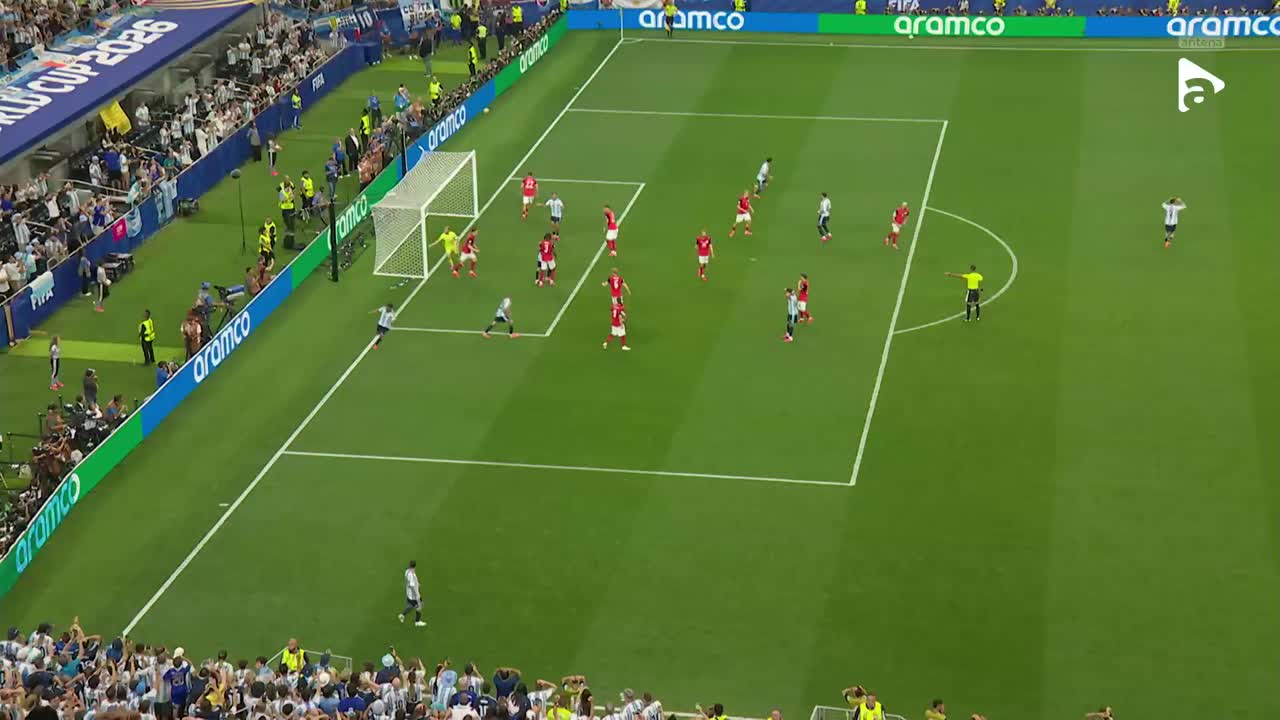 Lionel Messi centrează perfect, dar Nico Gonzalez trimite pe lângă poartă | Argentina - Austria