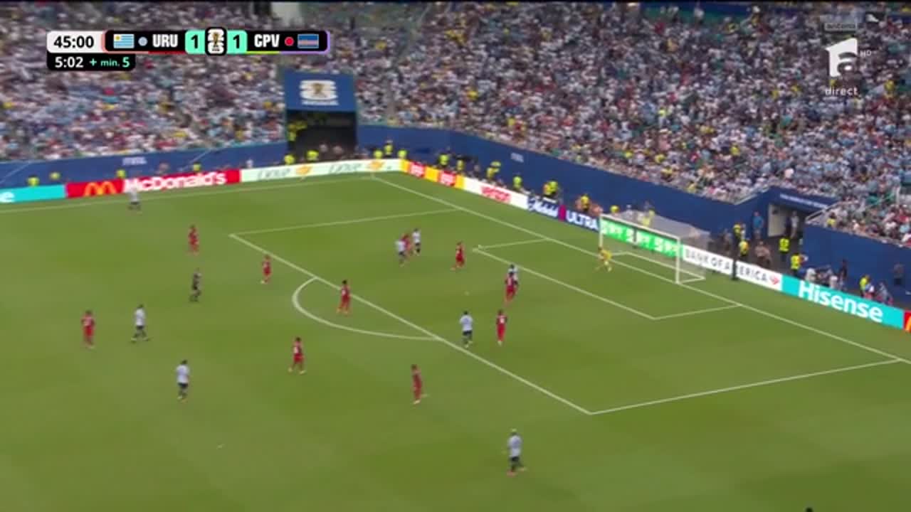 Agustin Canobbio 2-1 | Uruguay - Capul Verde