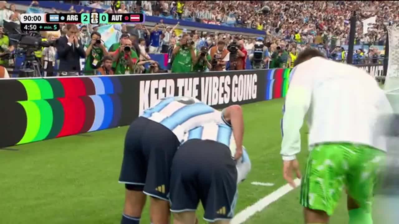 Lionel Messi 2-0 | Argentina - Austria