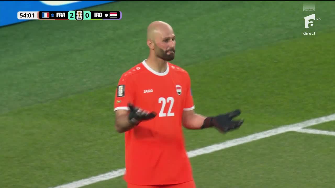 Kylian Mbappe 2-0 | Franța - Irak