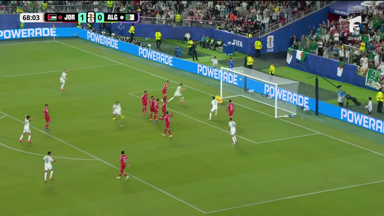 Mohamed El Amine Benbouali 1-1 | Iordania - Algeria