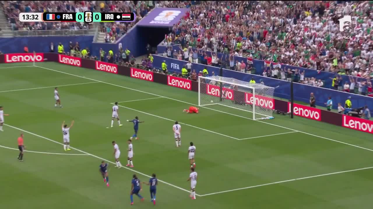 Kylian Mbappe 1-0 | Franța - Irak