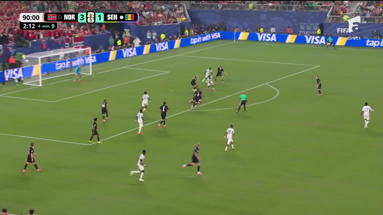 Ismaila Sarr 3-2 | Norvegia - Senegal