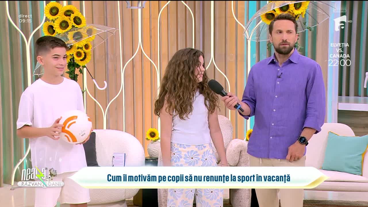 Super Neatza. Cum &icirc;i motivăm pe copii să nu renunțe la sport &icirc;n vacanţă