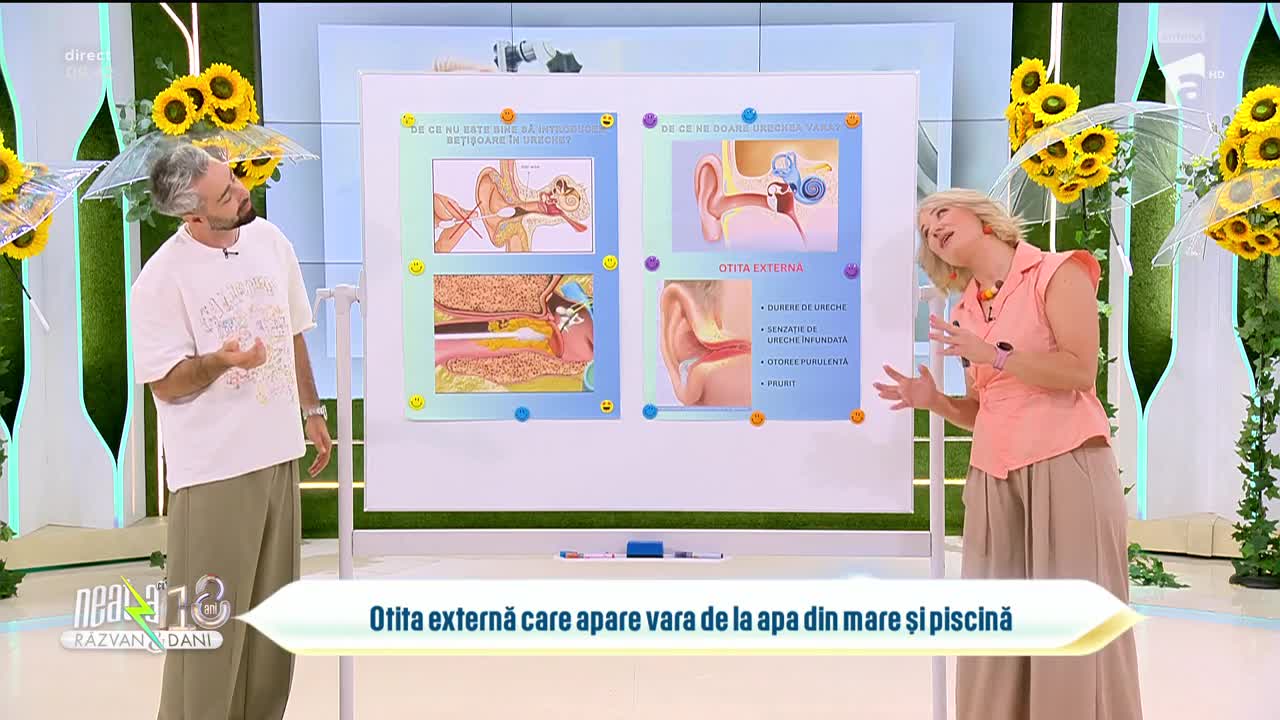 Super Neatza. Otita externă care apare vara de la apa din mare şi piscină