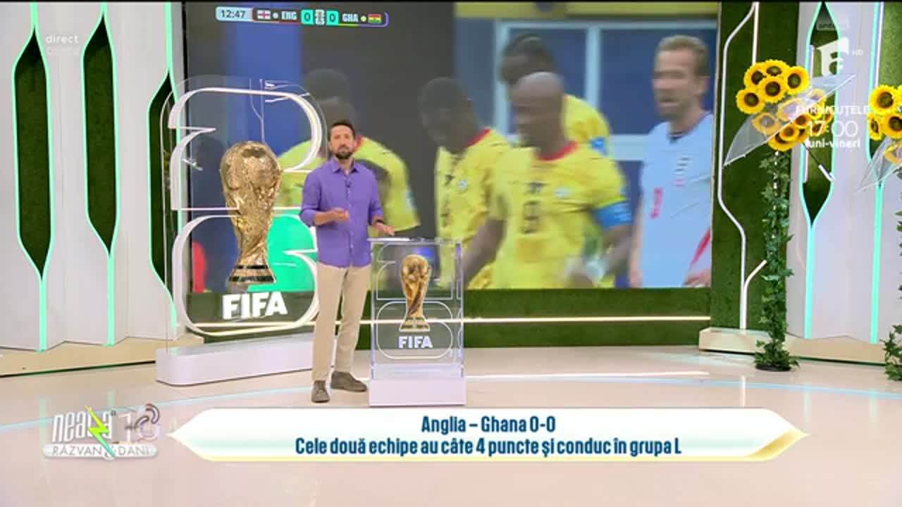 Super Neatza. World Cup News 2026. Rezumatul meciurilor Portugalia - Uzbekistan, Anglia - Ghana, Panama - Croația și Columbia - RD Congo