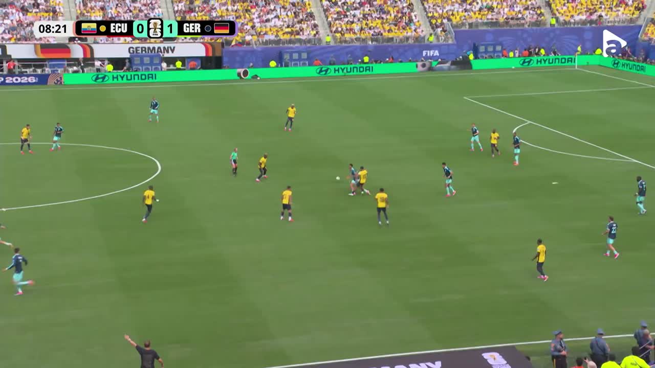 Ecuador răspunde imediat! Marco Angulo restabilește egalitatea cu Germania | Ecuador - Germania