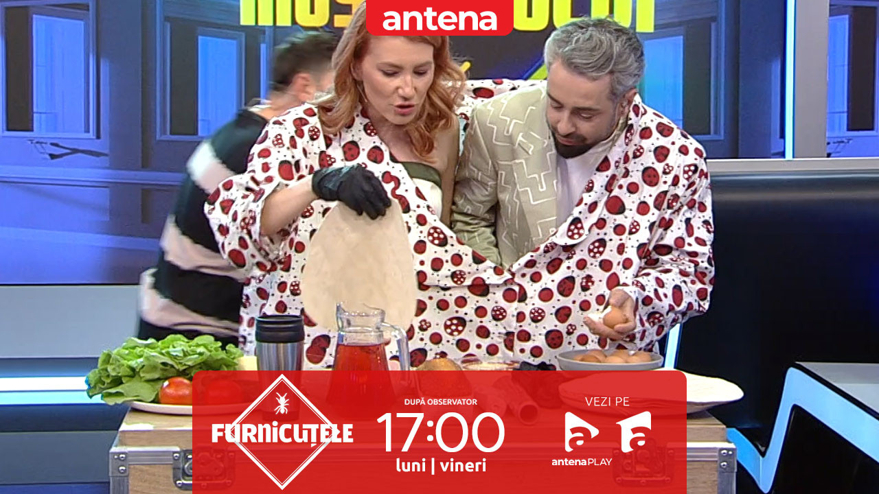 Furnicuțele 2026. Radu Bucălae și Alexandra, o singură cămașă și multe sarcini de &icirc;ndeplinit!