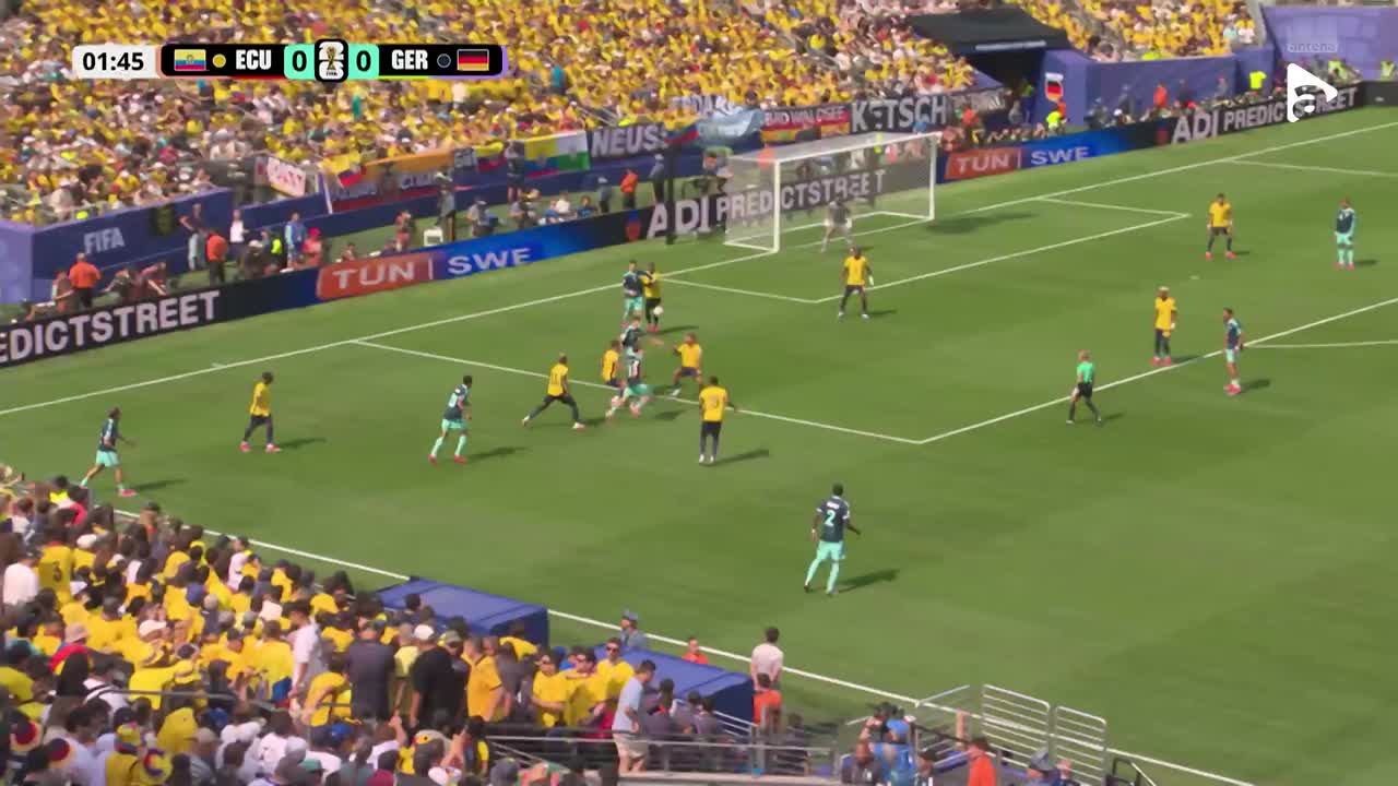 GOL Germania! Leroy Sane deschide scorul după o fază care stârnește controverse | Ecuadoar - Germania