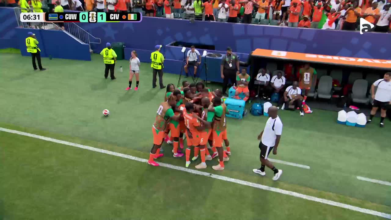 Nicolas Pepe deviază decisiv și aduce avantajul ivorienilor | Curacao - Coasta de Fildeș